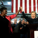 Rep. Stephanie Tubbs Jones and Sen. Hillary Rodham Clinton, D-N.Y